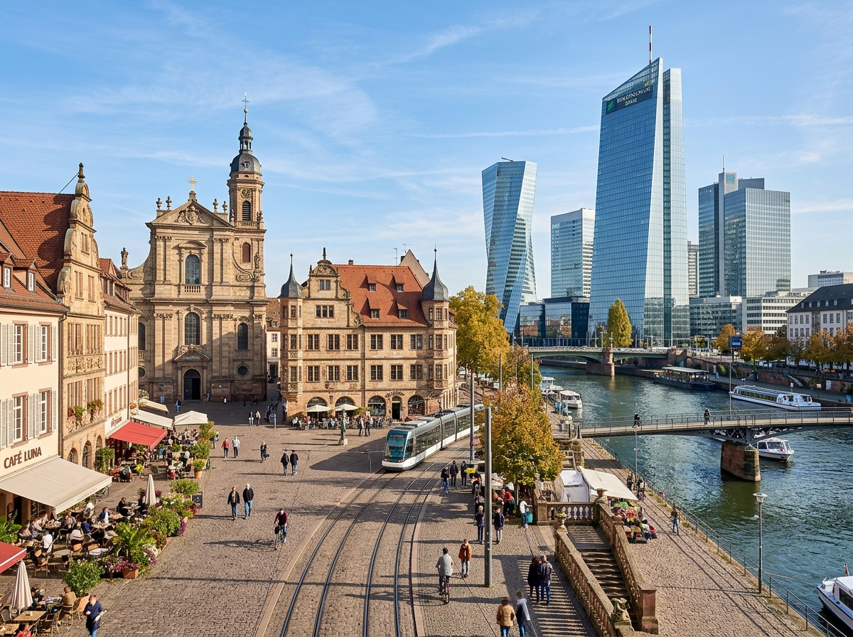 European city view